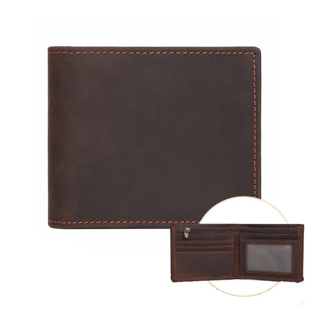 Multi-Card Slot Genuine Leather Wallet Handmade Coin Purse Luxury Card Bag  Travel