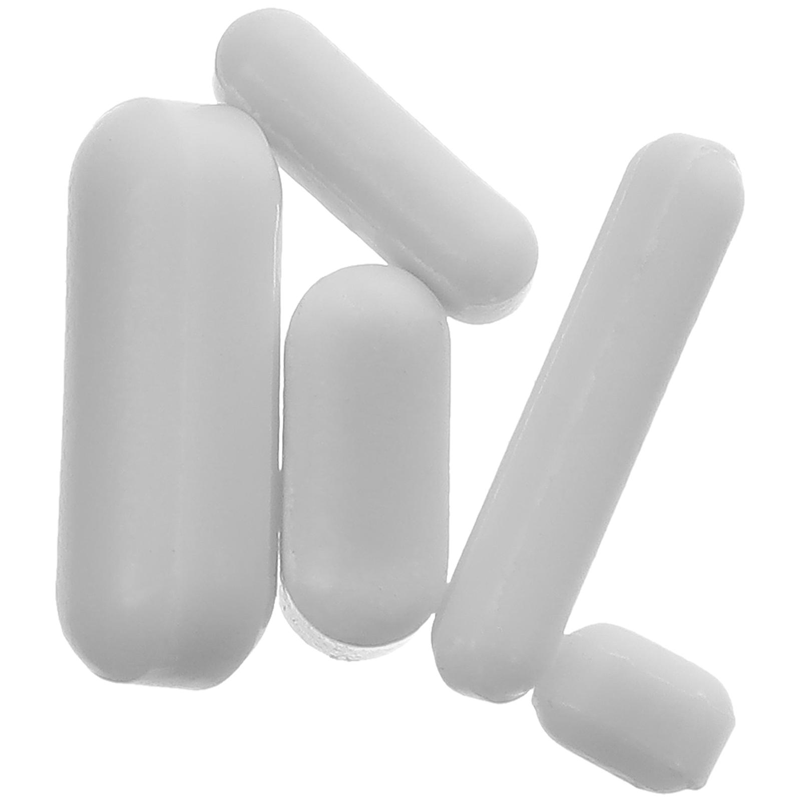 

5 Pcs Cylindrical Magnetic Stirrer Bars Laboratory Chemical Resistant Stir Bars Friction Reduction Practical Mixer Rods Simple