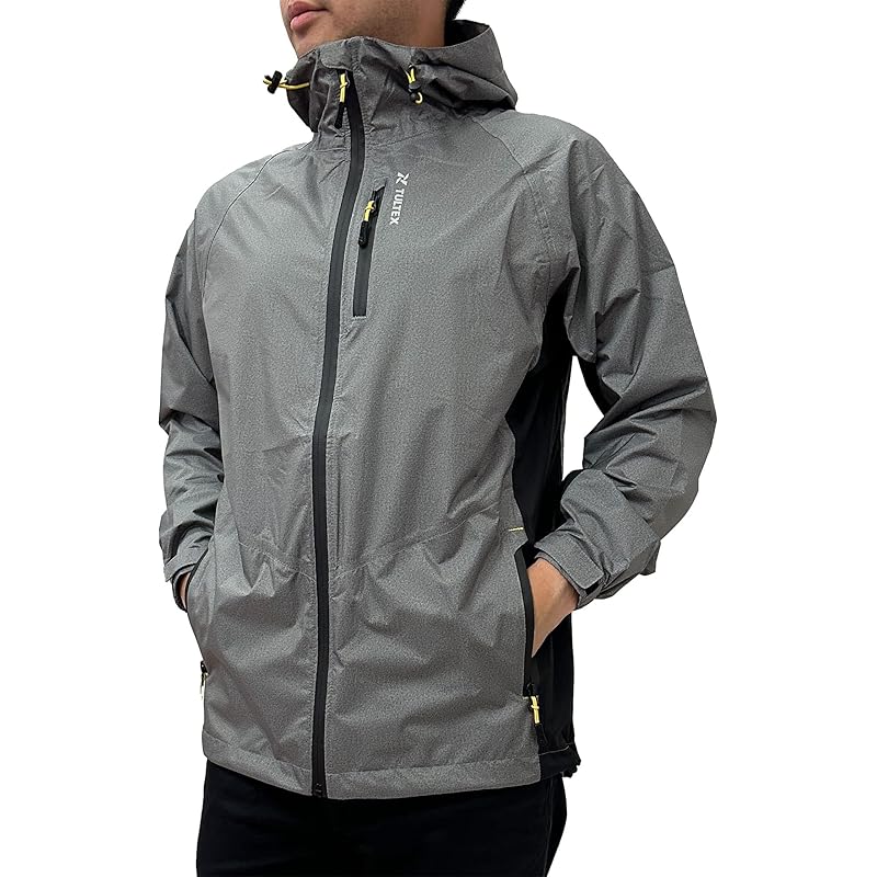 

[Tartex] stretch rain jacket All weather type Windproof waterproof Water pressure resistance 10,000mmH₂O Moisture permeability 20,000g/m²24hrs men s