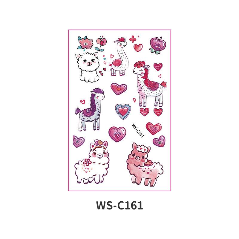 Cross Border Children's Cartoon Tattoo Stickers Space Dinosaur Boy Girl Cute Temporary Waterproof