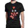 Fashion Electronic Rock Depeche Cool Mode T-Shirts Men O Neck 100% Cotton T Shirts  Short Sleeve Tee Shirt Printed Tops