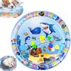 Pet Waterbed, Thickened And Dog Water Sensory Play Mat, Waterbed Toys With Fish, Washable Inflatable Play Mat, Puncture Proof Pet Pad, Feels Cool An