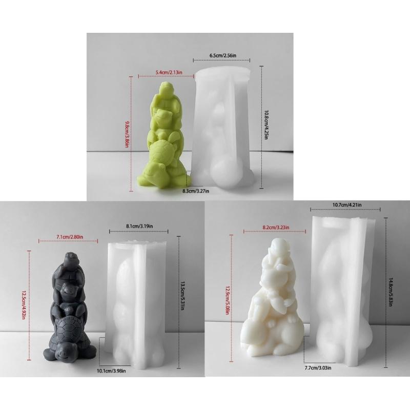 Creative Candle Mould Collection Home Craft Animal Candle Silicone Moulds For Unique Candle Making Projects