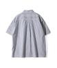 Holliseon Joshua Reverse Stripe Shirt Navy