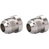 10AN Male Stainless Steel Weld On Bung Fitting Adapter 2PCS