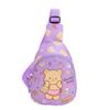 Printed Bear Butterfly Shoulder Crossbody Chest Bag Kids Cartoon Outdoor Gifts