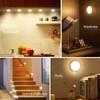 1/3pcs Wireless LED Motion Sensor Lights, USB Rechargeable for Kitchen, Cabinet, Wardrobe, Staircase, Closet