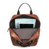 Vintage PU-Rucksack für Damen mit verstellbaren Trägern und Frontklappendesign Klassische Schultasche für Arbeit und täglichen Gebrauch