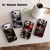 C-Cute Emo Goth Handyhülle Für iPhone17,16,15,14,13,12,11 Plus,Pro Magnetisch mit Magsafe Kabellosem Laden