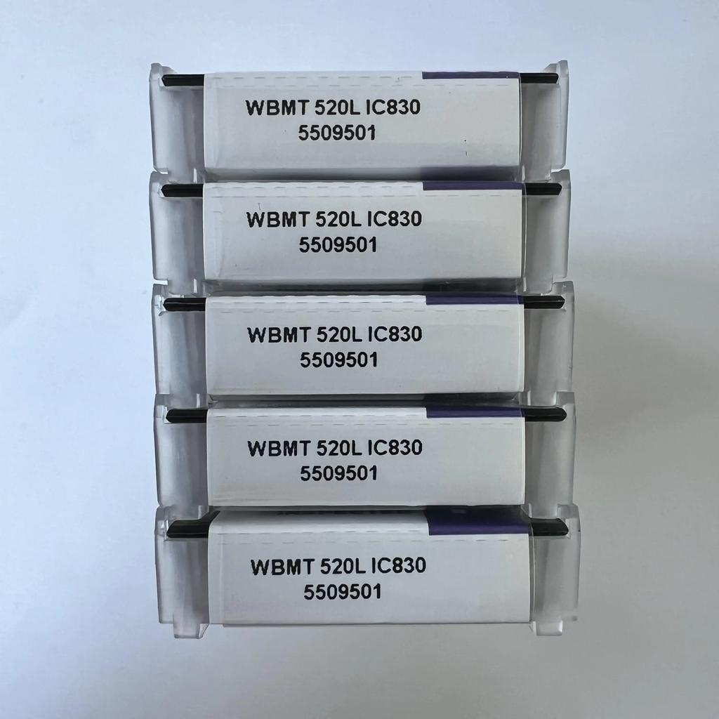 ISCAR / WBMT060102L IC830 /Industrial indexable carbide inserts 10 Pcs