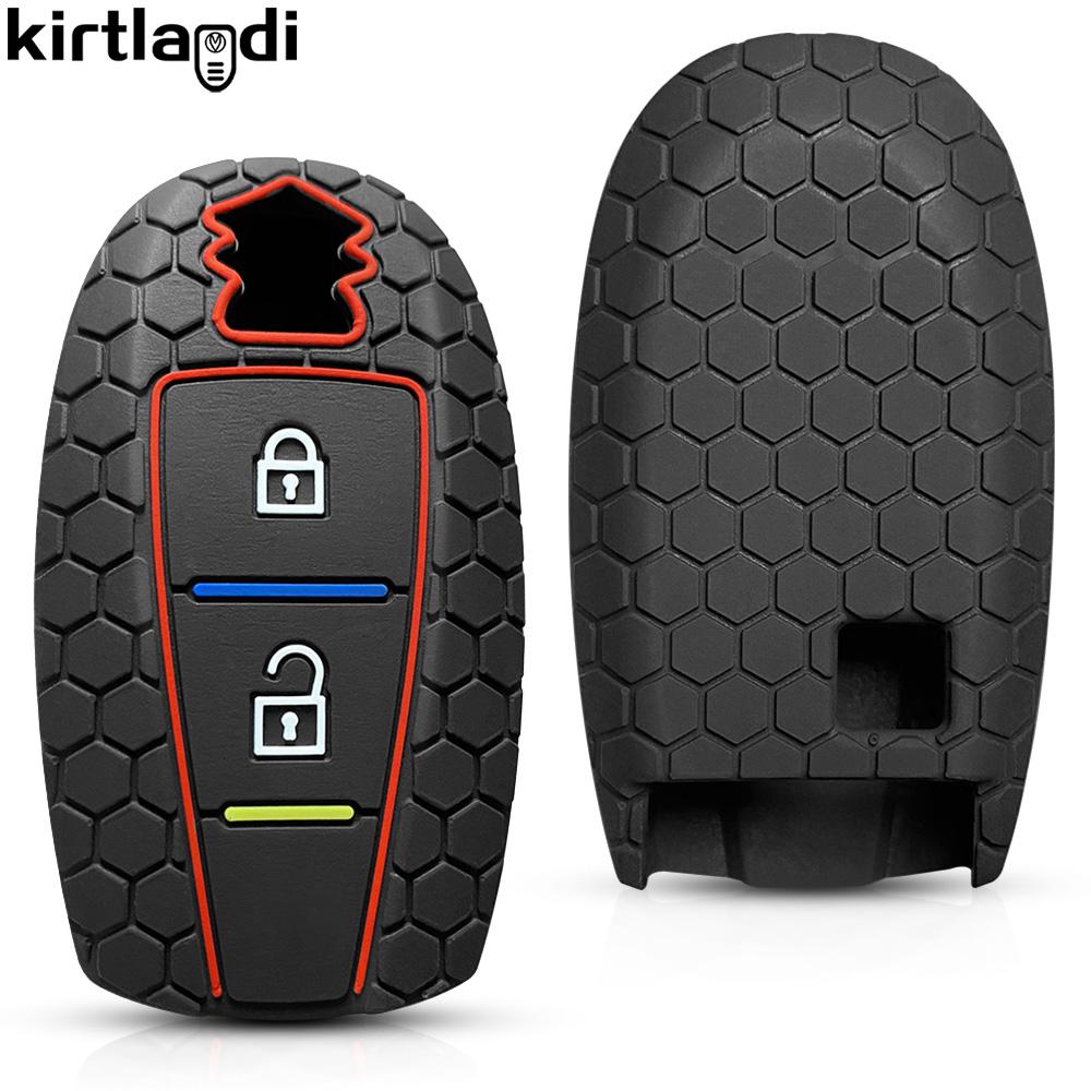 Soft Key Case Cover Fit For Suzuki Vitara 2022 SX4 II (S-cross) 2021 Silicone Keychain Car Accessories Key Protector