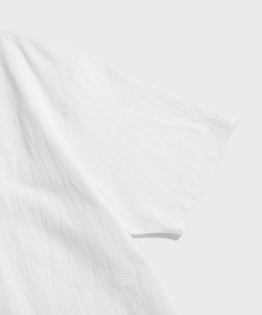 Beulonseun 9Oz Usa Cotton Tubular Tee White