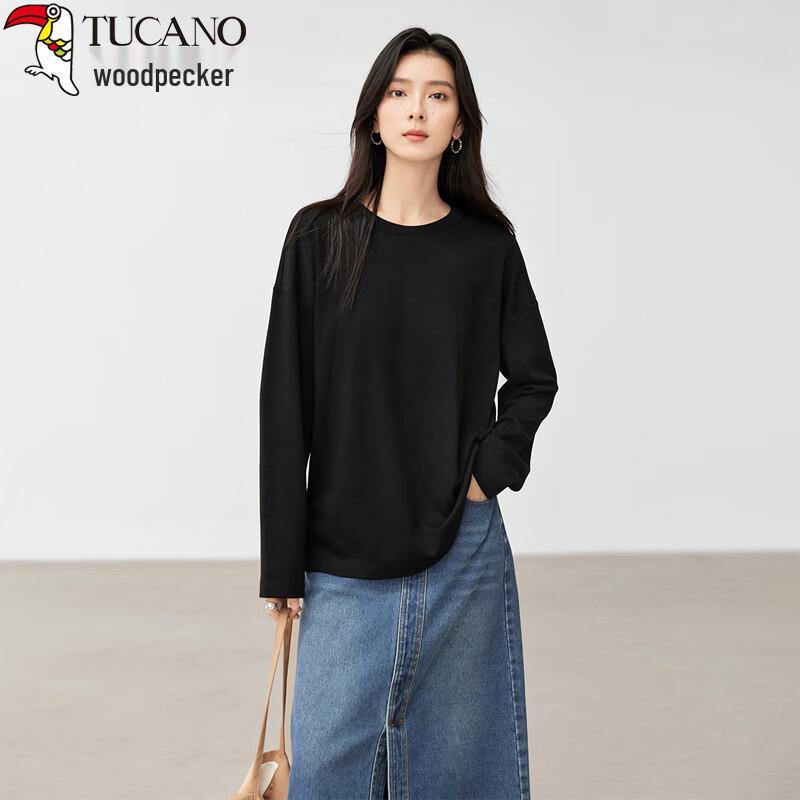 Women s Pure Cotton Long Sleeve T-Shirt M