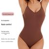 Women's Cross-Border Adjustable Open Crotch Jumpsuit with Tummy Shaping and Seamless Thong