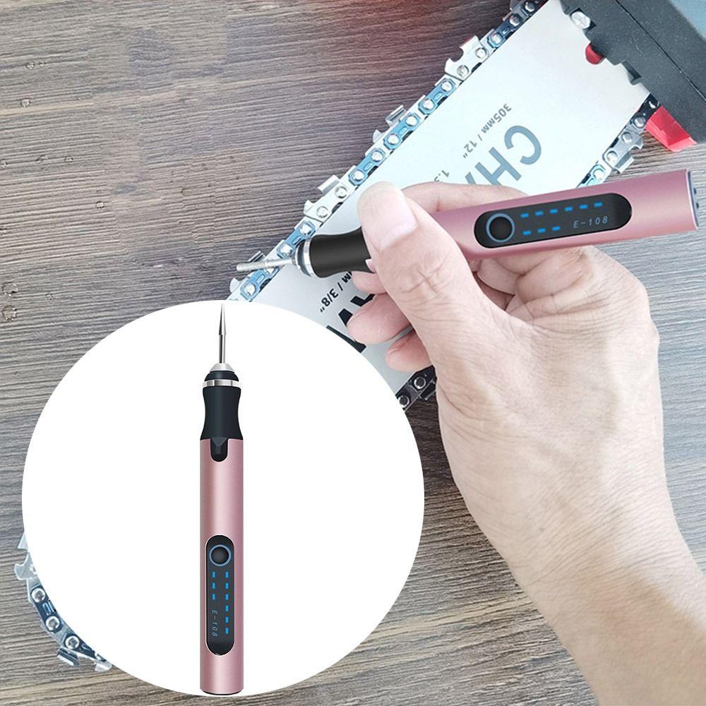 Rechargeable Small Electric Grinder Fine Carving Electric Polishing Pen  Drilling Holes