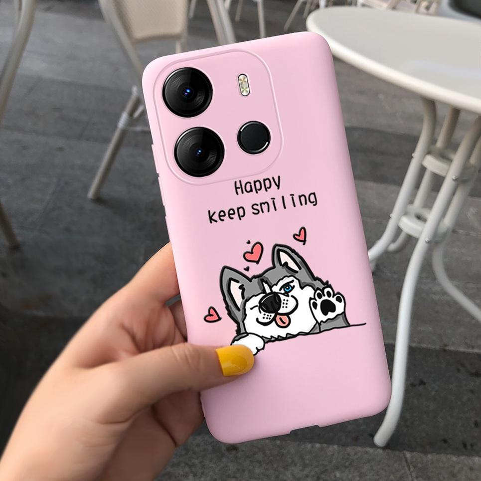 For Cover Tecno Pop 7 Pro Case Astronaut Dragon Silicone TPU Soft Back Cover Cases for Tecno Pop7 Pro BF7 Shockproof Bumper Capa