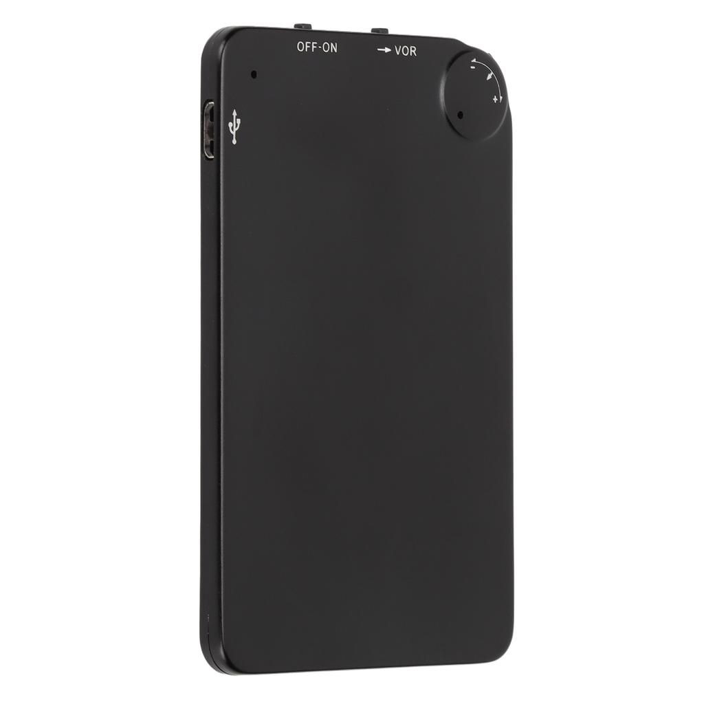 Voice Activated Recorder Portable Adjustable Noise Reduction Sound Recording Device for Meetings and Studies Neutral