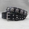 Unisex Heavy Duty Genuine Leather Studded Turtle Punk Belt