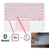 Custodia Tastiera Retroilluminata per iPad Air 6ª Generazione 11 Pollici 2024 Air 11 M3 2025 Touchpad RGB Bluetooth Tastiera Wireless Cover Guscio Funda