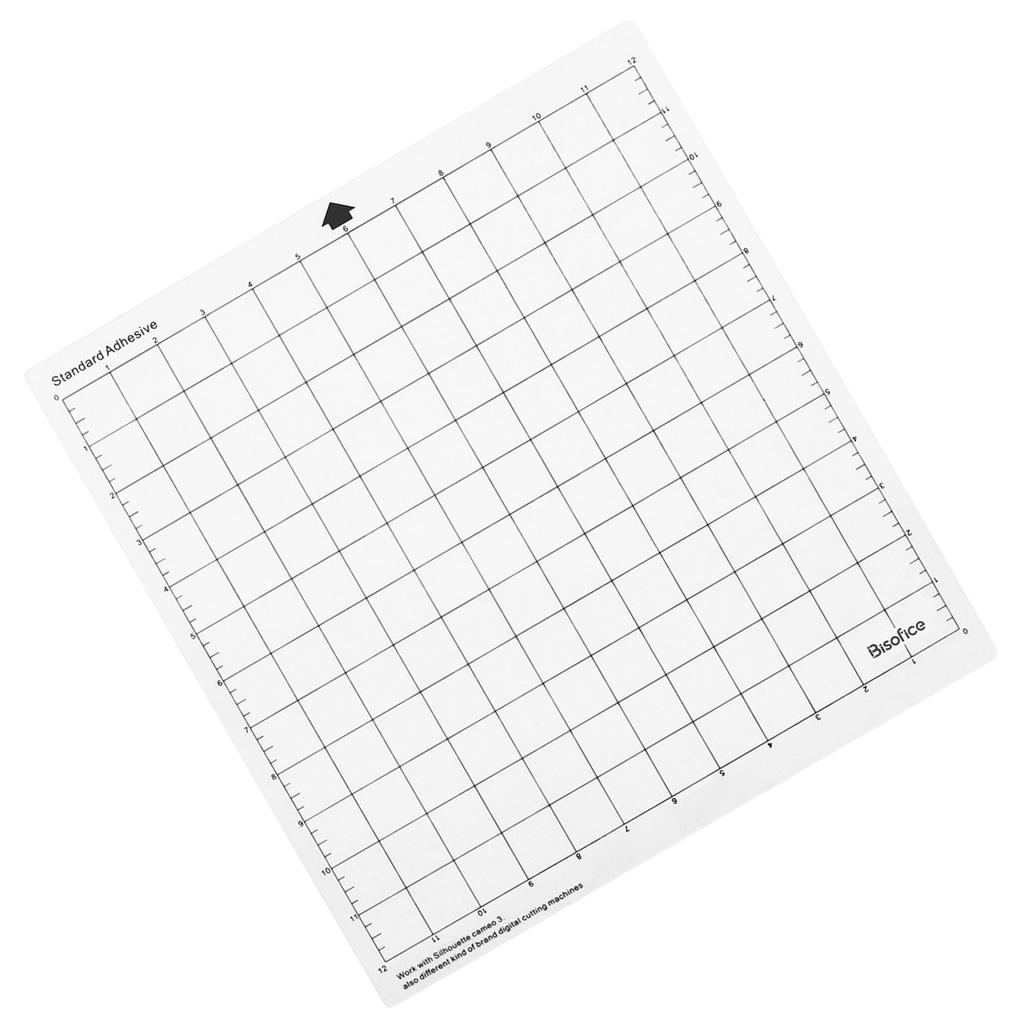 3/5/10Pcs Replacement Cutting Mat Transparent Adhesive Mat with Measuring Grid 12 by 12-Inch for Plotter Machine