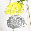 Hedgehog Metal Cutting Dies DIY Craft Carbon Steel Preging Mal Stencil Scrapbooking for Card Die Cuts Mold