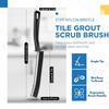 3Pcs Crevice Cleaning Brush Tool Grout Brush Cleaning Supplies, Home Essentials Bathroom Multifunctional Gap Scrub Hard Bristle Brushes