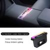 For Tesla Model Y Juniper Fast Charging USB Docing Station with Rainbow Light for Model 3 Highland Retractable Ambient Lighting