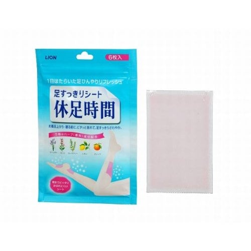 Rest Foot Time Foot Refreshing Sheets (6 Sheets)