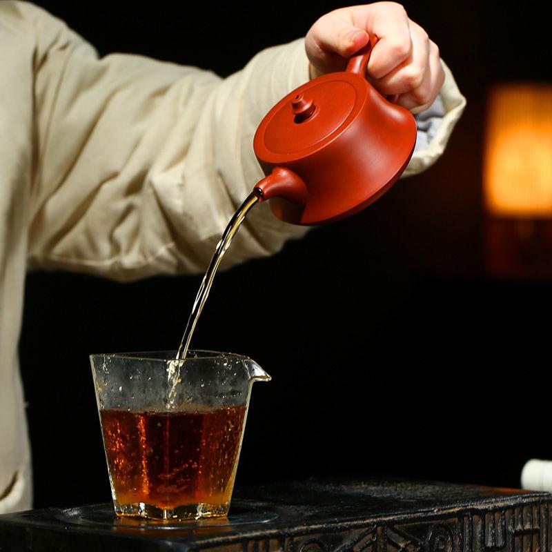 230ml Yixing Purple Clay Teapots Ball Hole Filter Pot Beauty Kettle Ore Handmade Zisha Tea Set Gifts