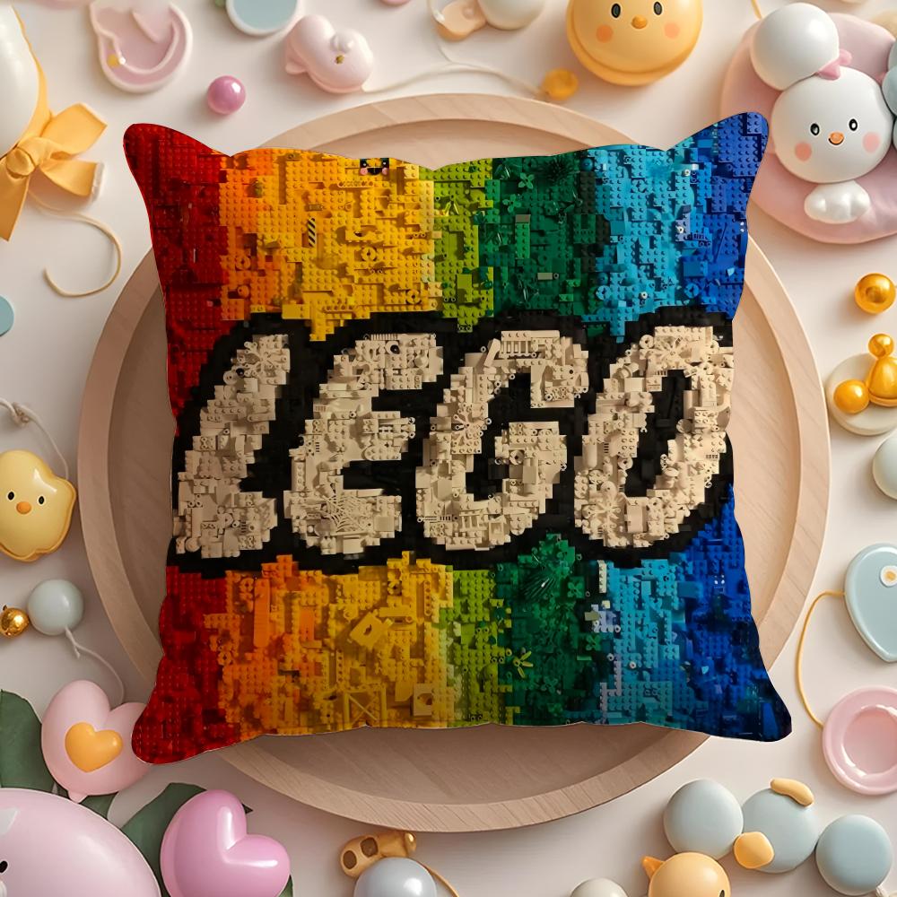 

Игровой Модный L-LEGO-O Наволочка Мягкая Плюшевая Ткань Двусторонний Печатный Чехол на Подушку Теплый Зимний Диванный Подушечный Чехол 30cmx30cm