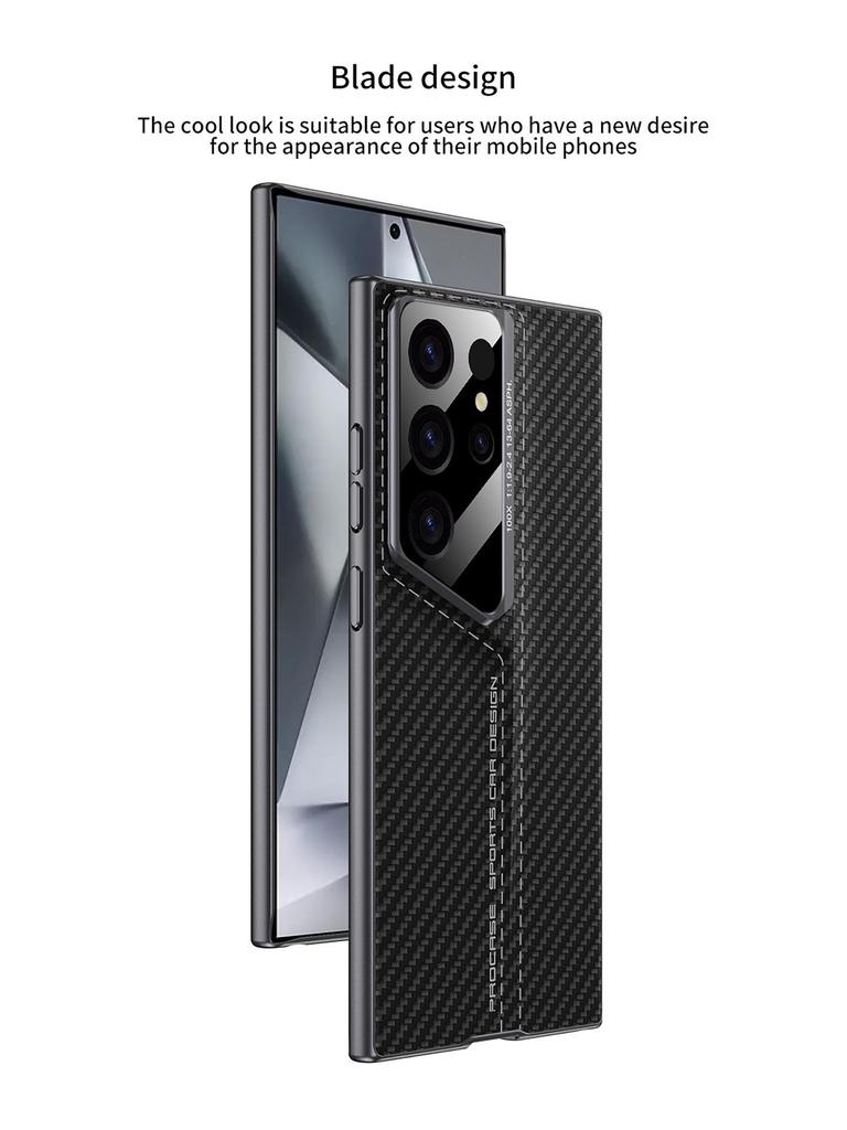 Samsung S24 Ultra/S23 Ultra Blade Leather Drop-Proof Phone Case