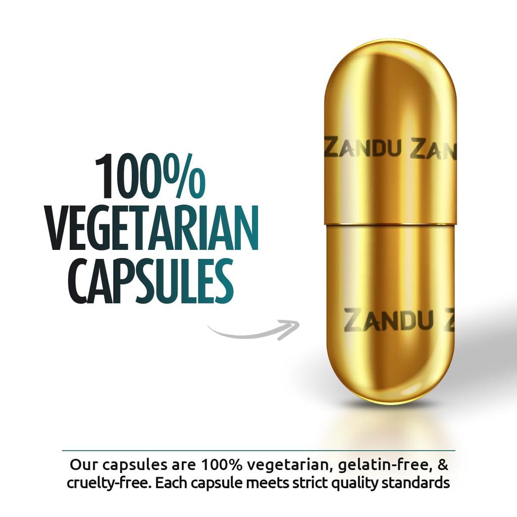 Zandu Shilajit Cool Rush Capsules With Himalayan Shilajit For Daily Energy Strength Stamina Support 60 Capsules Pack