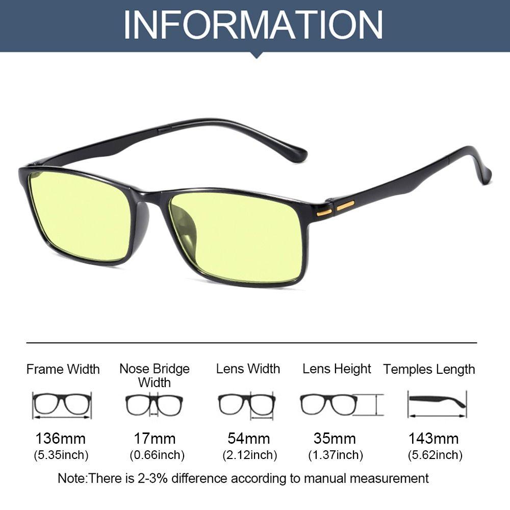 Night Vision Anti-Blue Light Reading Glasses Automatically Adjust Hyperopia Glasses  Office