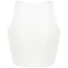 SF Women Dámský/Dámský Jednobarevný Crop Top