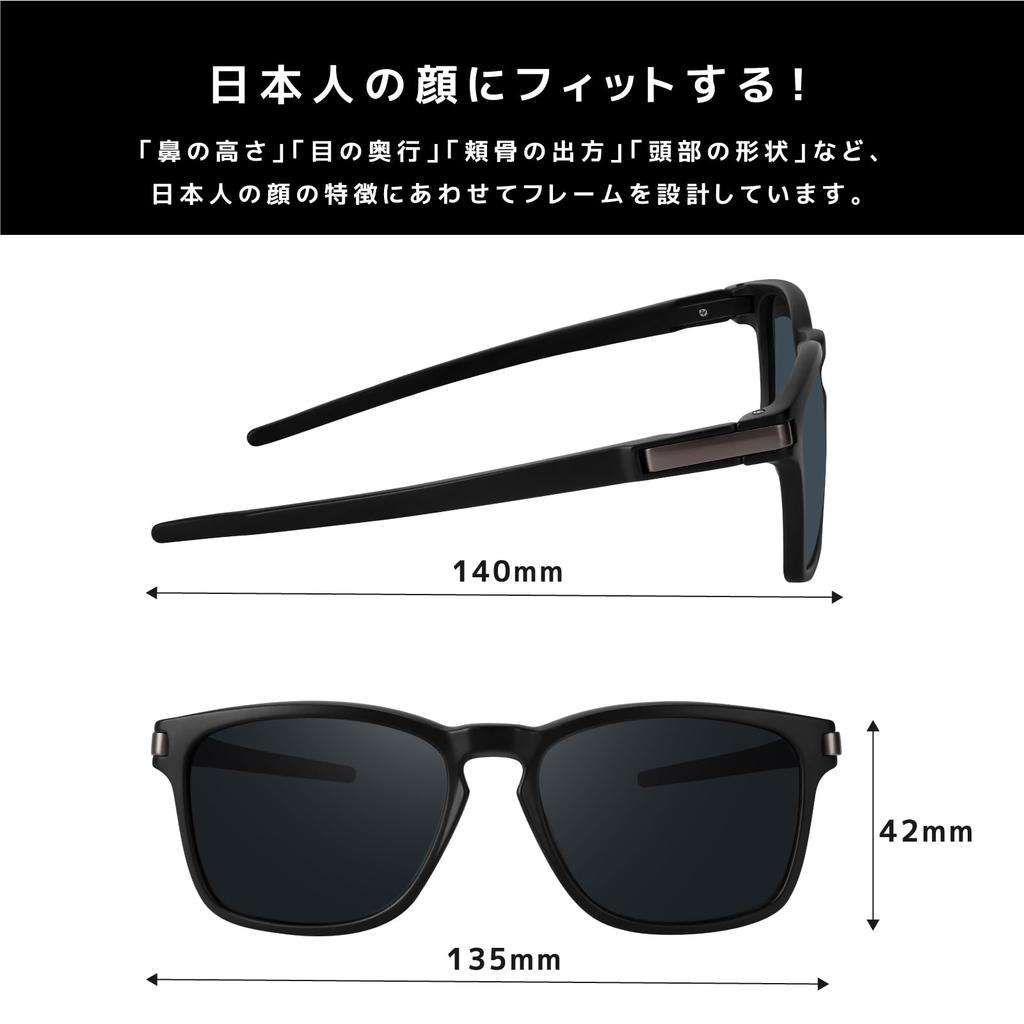 Aikyo Sunglasses for Men and 23G Sunglasses with UV Perfect for Mountain and Outdoor Stylish Wellington Style Women, Polarized, Ultra-Lightweight
