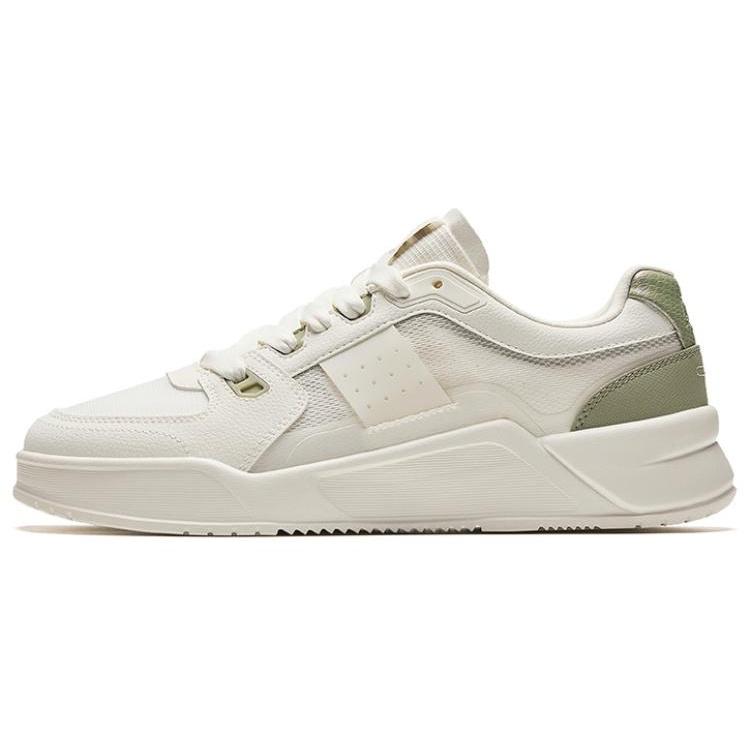 ANTA Skateboarding Series Sneakers  White Green  Men s 112428013-1 EU 40