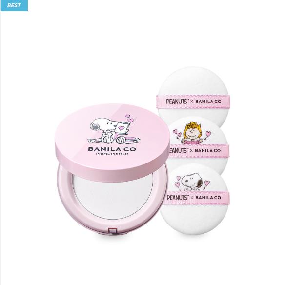 [Limited Snoopy Edition] BANILA CO Prime Primer Finish Pact Snoopy Edition 6.5g (+2 Puffs)