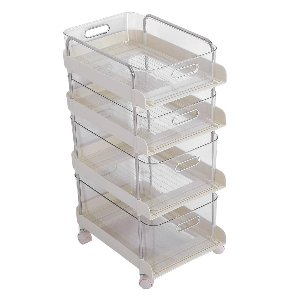 Storage Shelving Unit Organizer Multifunctional Cosmetics Snacks Display Storage Rack for Kitchen