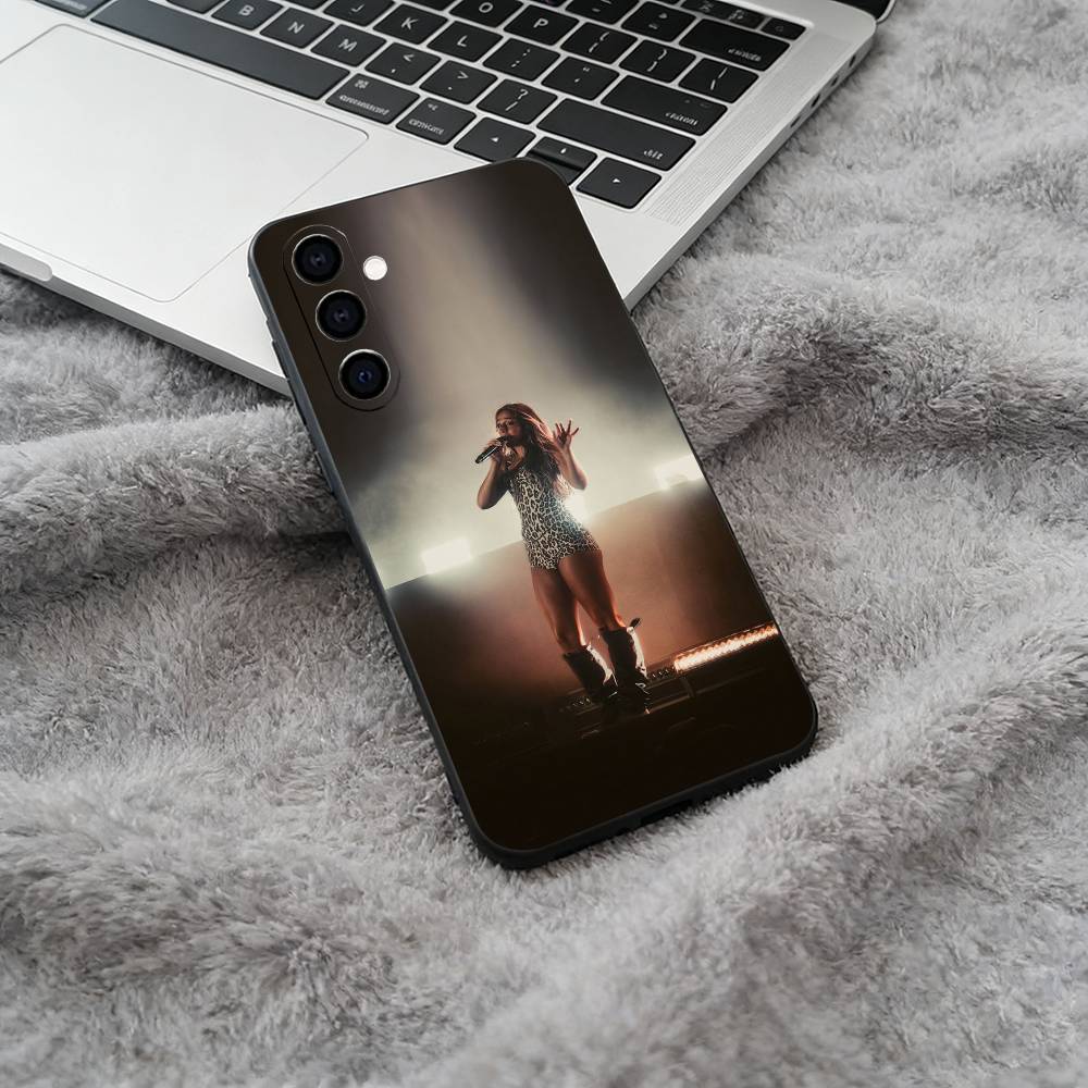 New Generation Diva - T-Tate -McRae Black Soft Silicone Phone Case for Samsung Galaxy A73, A71, A72, A70, A53, A52, A51