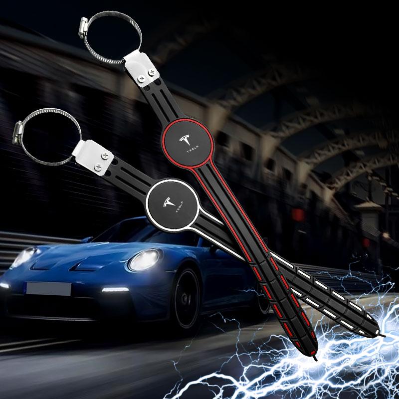 1Pcs Car Anti-static Belt Grounding Car Safety Driving Tools For Tesla Model 3 Model S Model X Model Y Roadster Performance Decor