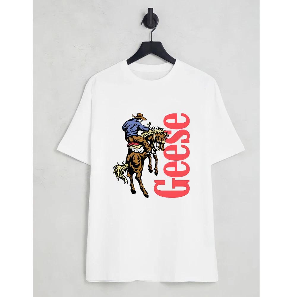 Geese Band Cowboy Rodeo Graphic TShirt Unisex Country Music Fan Tee S