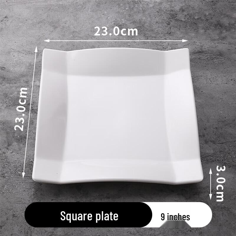 Melamine Rectangular Dinner Plate