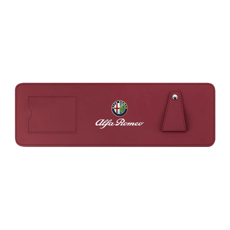 For Alfa Romeo rHub Caps Car Sunshade Extension Board Multi-functional Extended Storage Panel For Alfa Romeo 156 159 147 4C 8C 166 Giulia Giulie