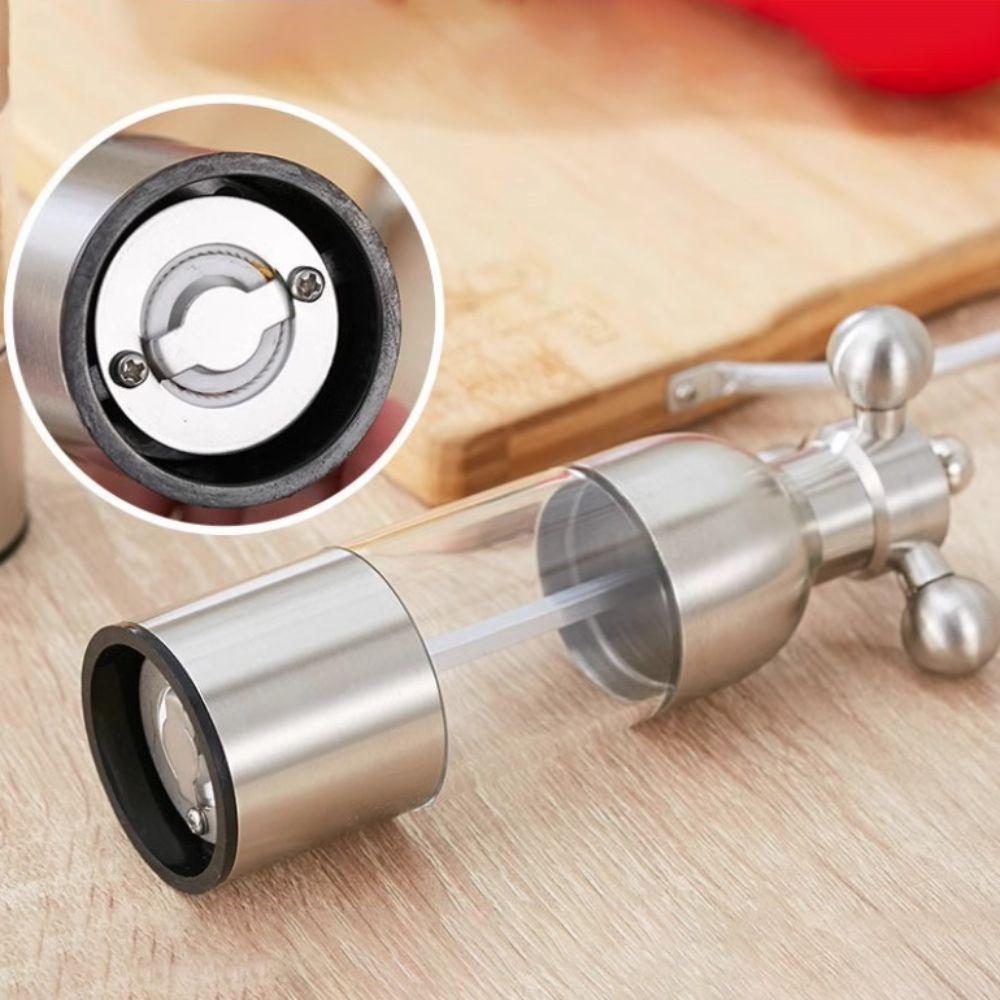 Ceramics Grinding Coarse Salt Pepper Mill Manual Seasoning Grinding Bottle  Rice