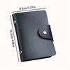 1pc Card Bank Card Case Multi-card Bit Portable Mini Pouch Credit Card Bag PU Leather Business Card Holder