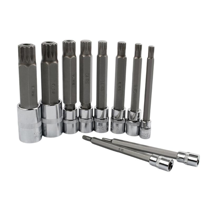 Professional Drive Impacts Socket Set 12 Point Batches Head Socket For Car Motorcycles And Industrial Equipment