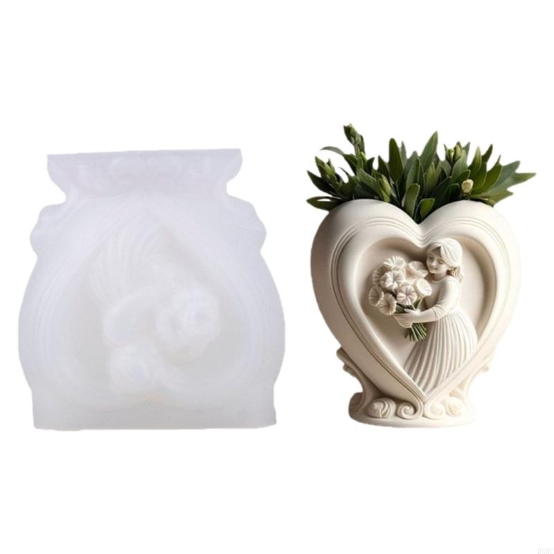 Fast Release Heat Resistant Silicone Mold For Creative Chocolate Handmade Intricate Girl Easy To Clean China Mainland