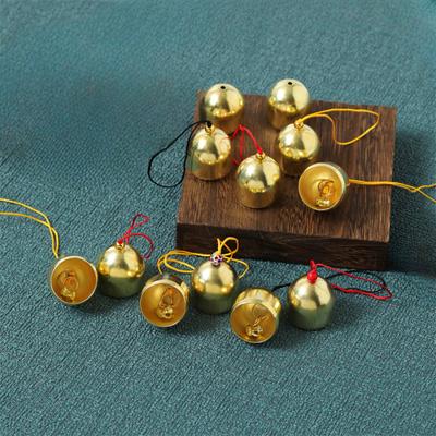 10Pcs Vintage Metal Bells - Wind Chime Decor & Pet Training Ring | Xmas/Festival Nostalgic Ornament