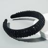 Handmade Braided Elegant Girls Hair Hoop Full Faux Crystal Beads Decor Luxury Hairband Hair Accessories