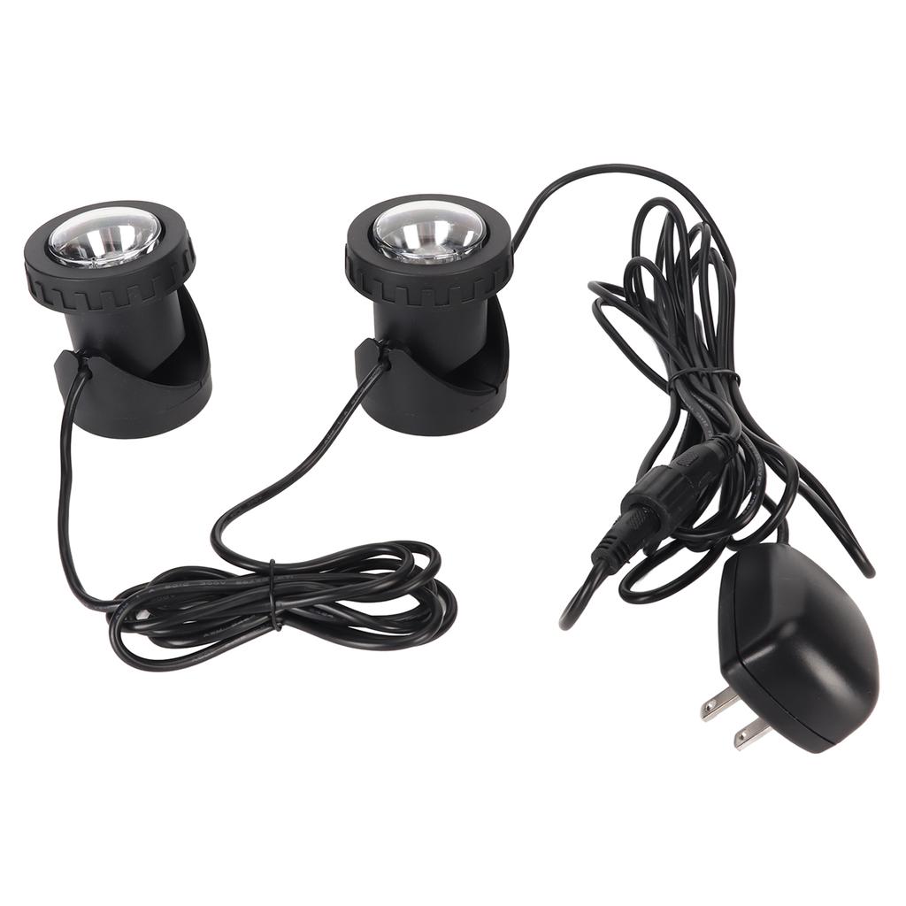 Teichleuchten Farbwechselnd IP68 Wasserdicht Tauchbare LED-Scheinwerfer mit farbigen Linsen für Aquarium